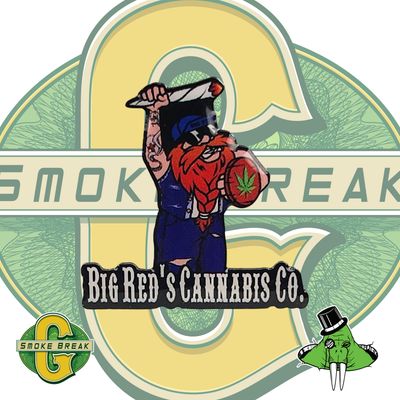Big Red's Cannabis Co. Lapel Pin