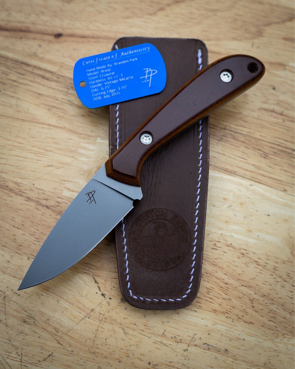 Wasp- Vintage Micarta