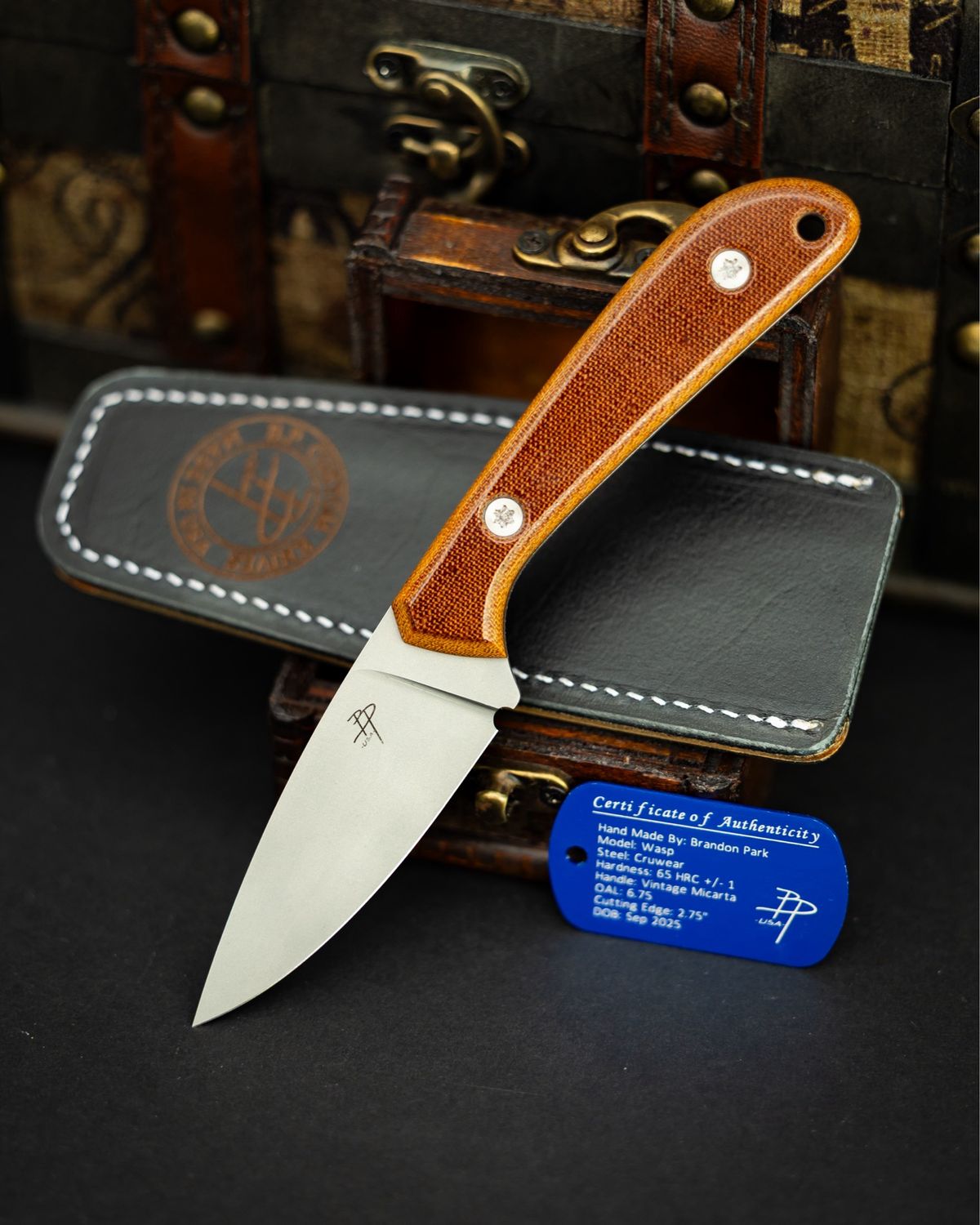 Wasp- Vintage Micarta