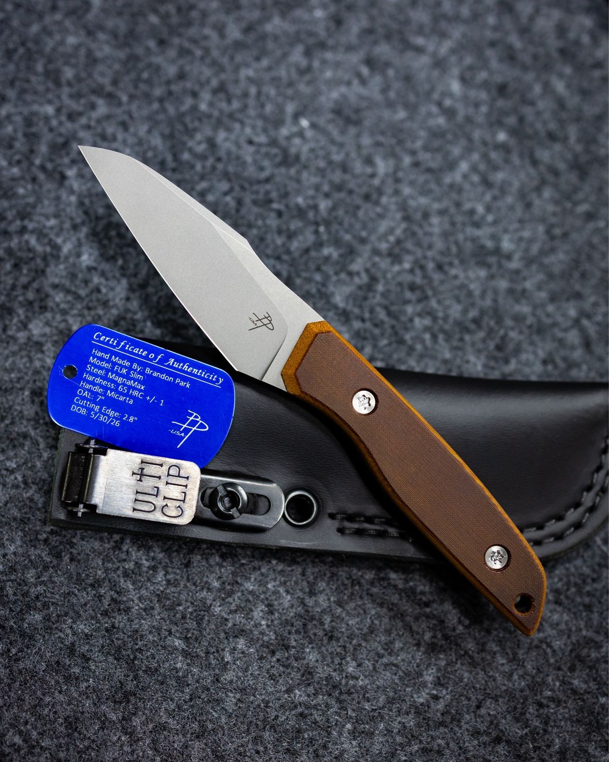 FUK Slim - Vintage Micarta