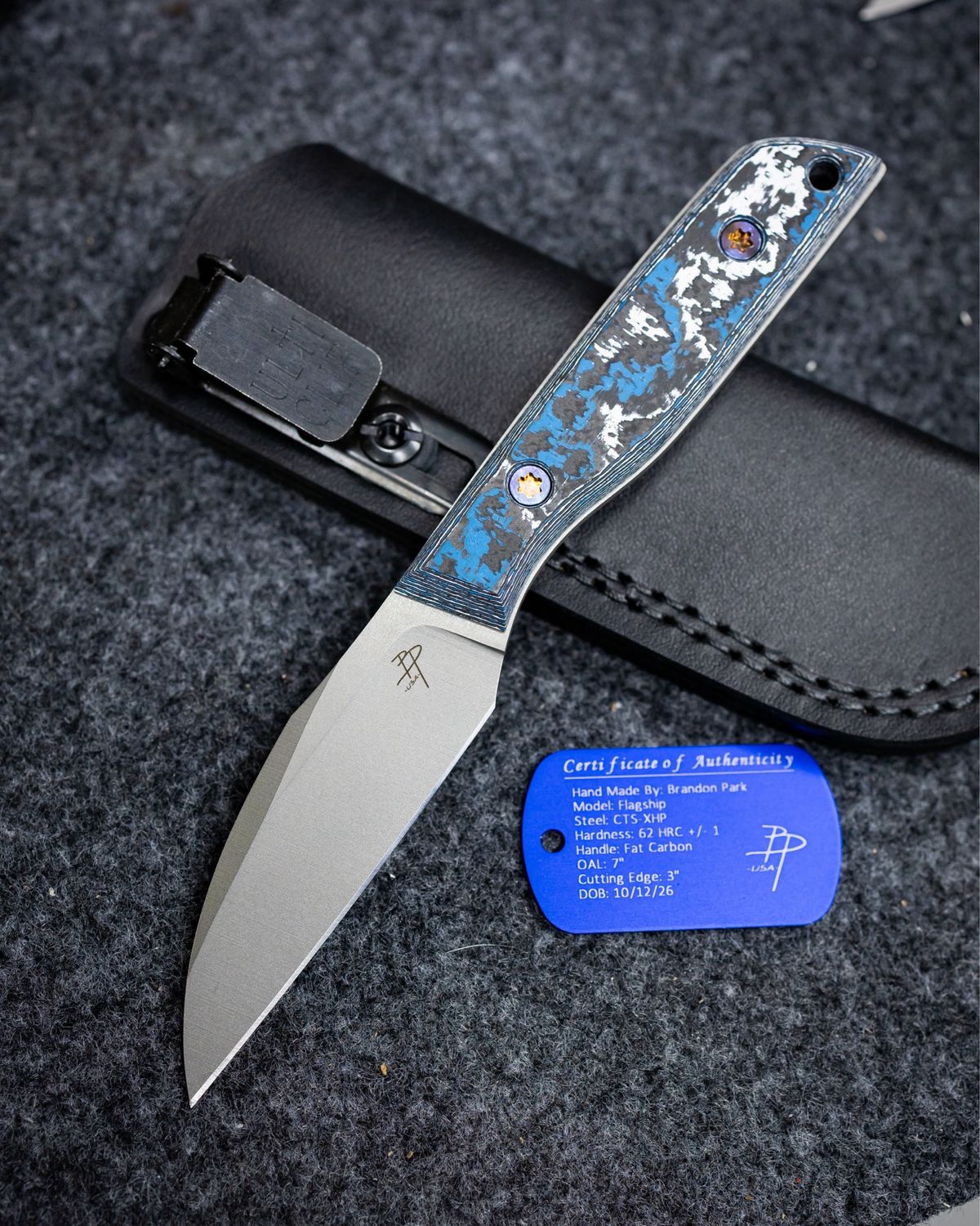 Flagship - Frost Carbon Fiber