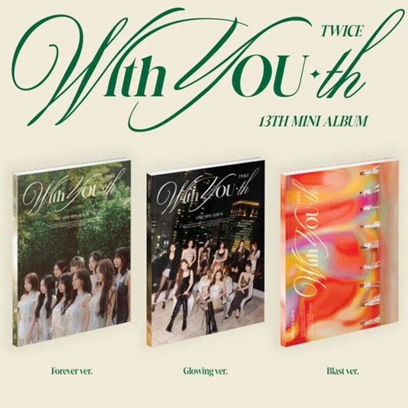 Twice Mini Album Vol. 13 – With YOU-th +Poster +Pre-order gift