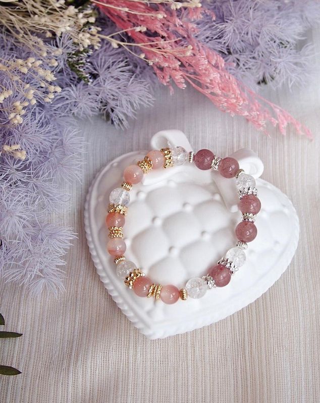 ​Yan Yuan Agate &amp; Strawberry Quartz