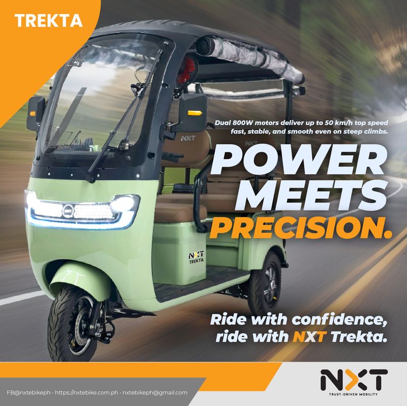 ​NXT Trekta: The 3-Wheel Electric Beast Built for Real Roads, Real Work, and Real Life
