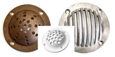 Brass/Stainless Steel & Nylon Scoop Strainers