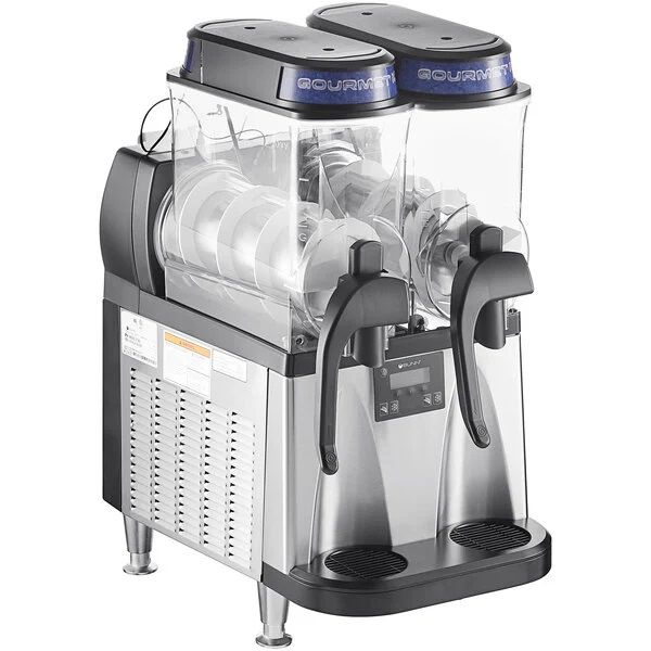 Bunn Ultra NX Black and Stainless Steel Double 3-Gallon Slushy Machine Bunn Ultra NX Black and Stainless Steel Double 3-Gallon Slushy Machine