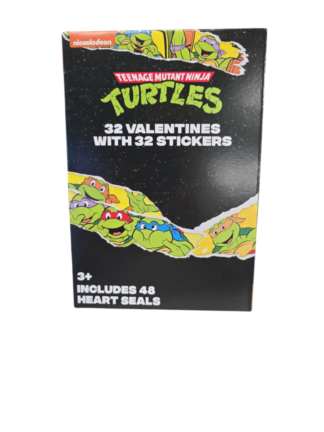 Teenage Mutant Ninja Turtles Valentine Cards and Stickers