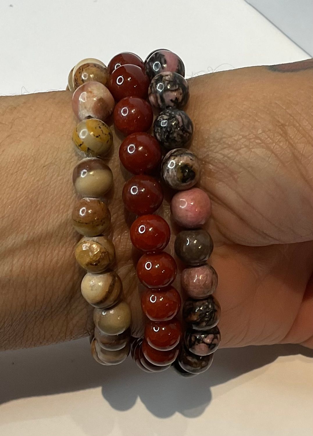 All Natural Crystal Beads bracelet