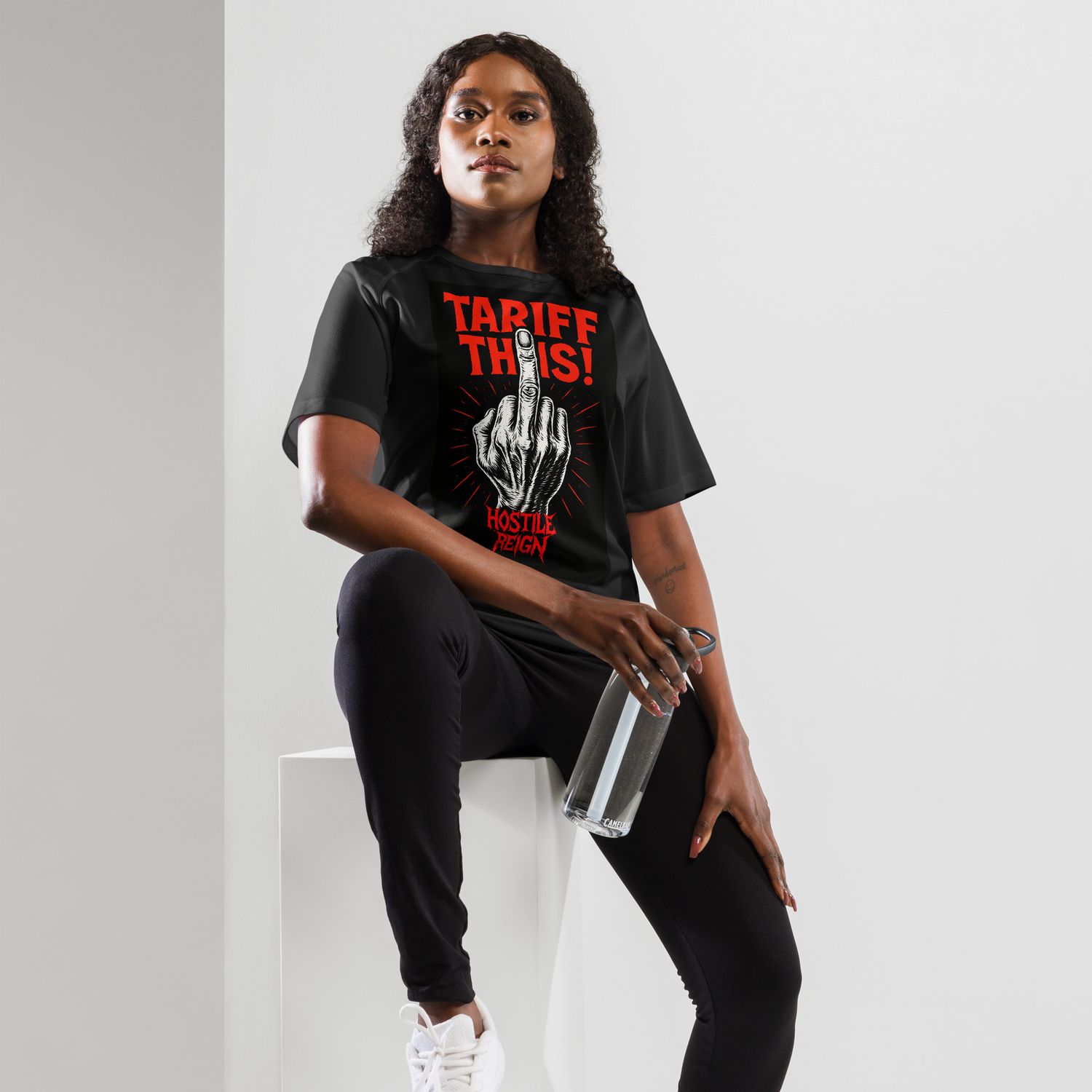 Unisex sports jersey METAL FUK TRMP HOSTILE REIGN
