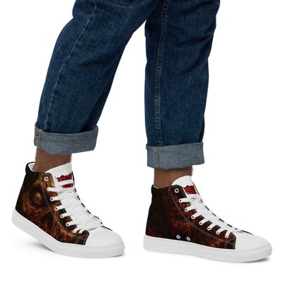 Men’s high top canvas shoes METAL VORAK VIRUS HOSTILE REIGN