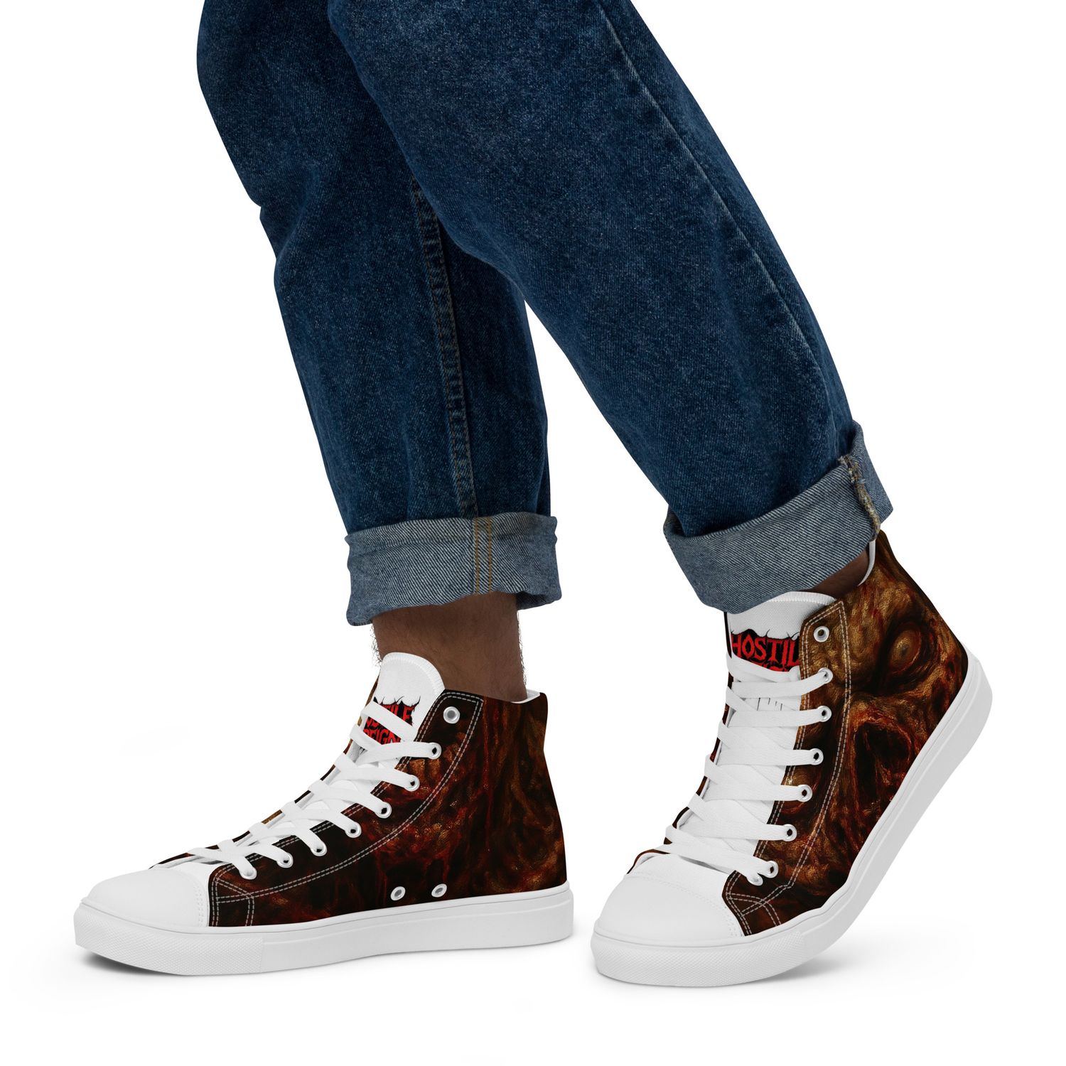 Men’s high top canvas shoes METAL VORAK VIRUS HOSTILE REIGN