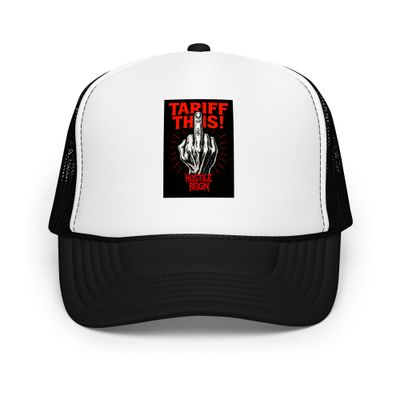 Foam trucker hat METAL FUK TRMP HOSTILE REIGN