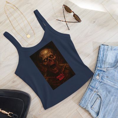 Women’s micro-rib tank top METAL VORAK VIRUS HOSTILE REIGN