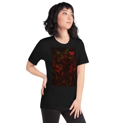 Unisex t-shirt METAL VORAK EVIL MENTAL CONTROL HOSTILE REIGN