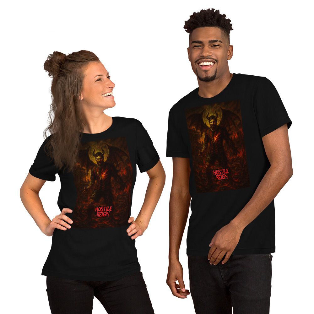 Unisex t-shirt METAL KING MESSI GARGOLA HOSTILE REIGN