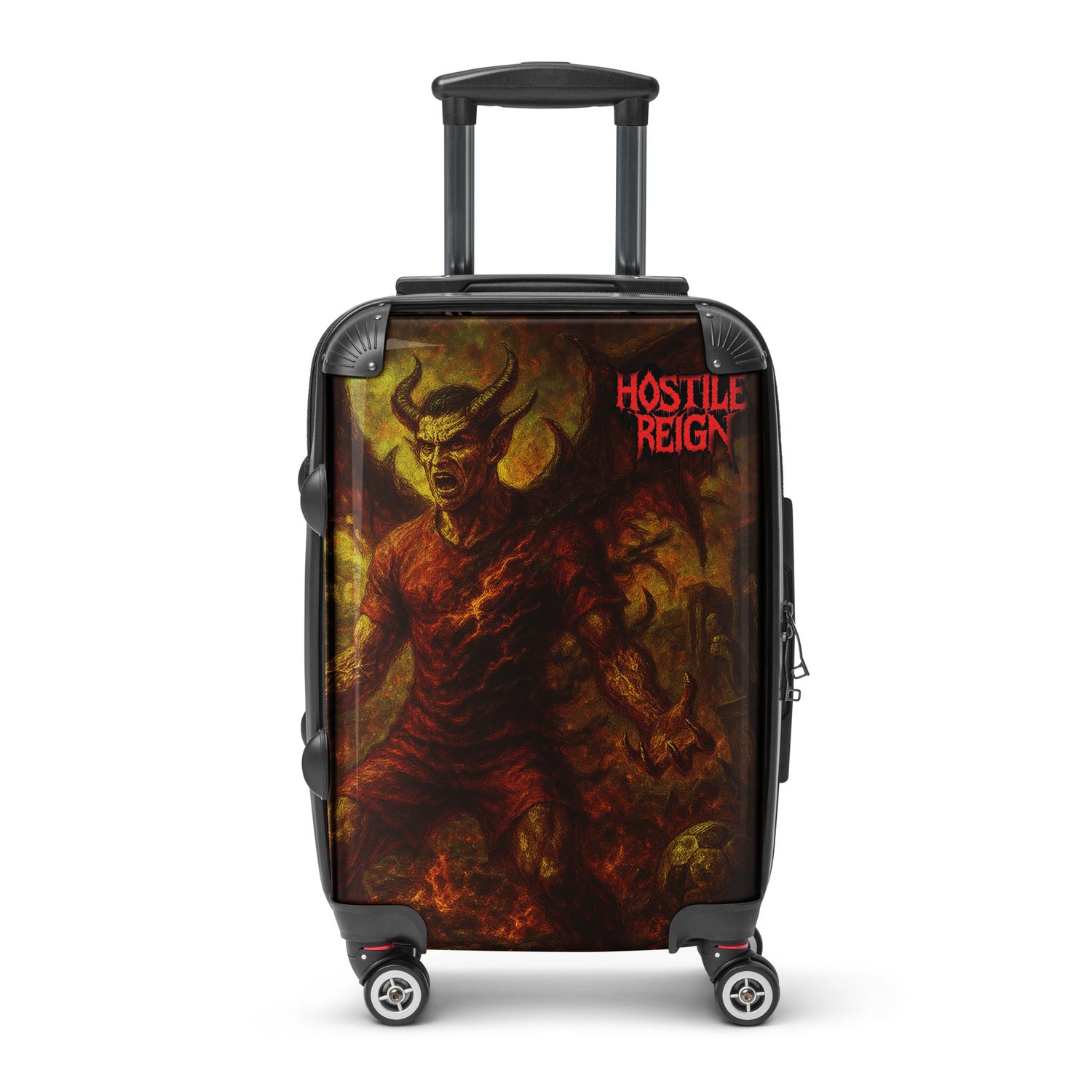 Hard-shell suitcase METAL CR7 HOSTILE REIGN