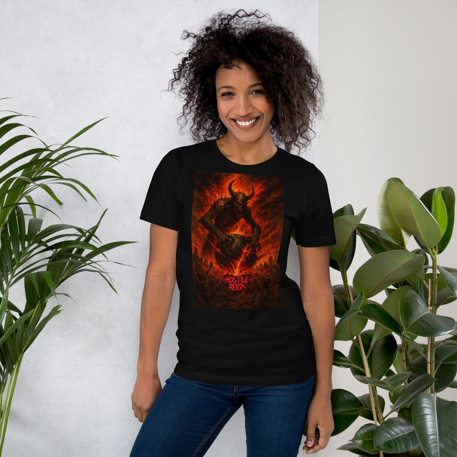 Unisex t-shirt METAL EVIL DESTRUCTION HOSTILE REIGN