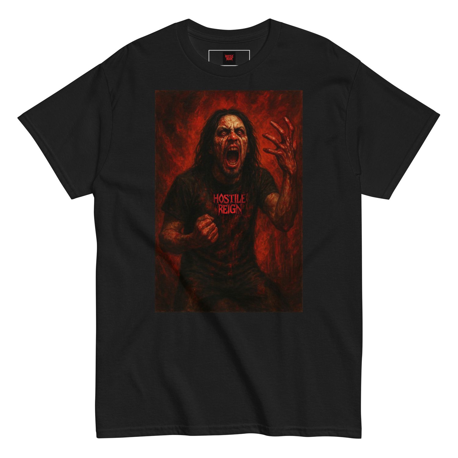 Unisex classic tee METAL BRUTAL EVIL JC HOSTILE REIGN