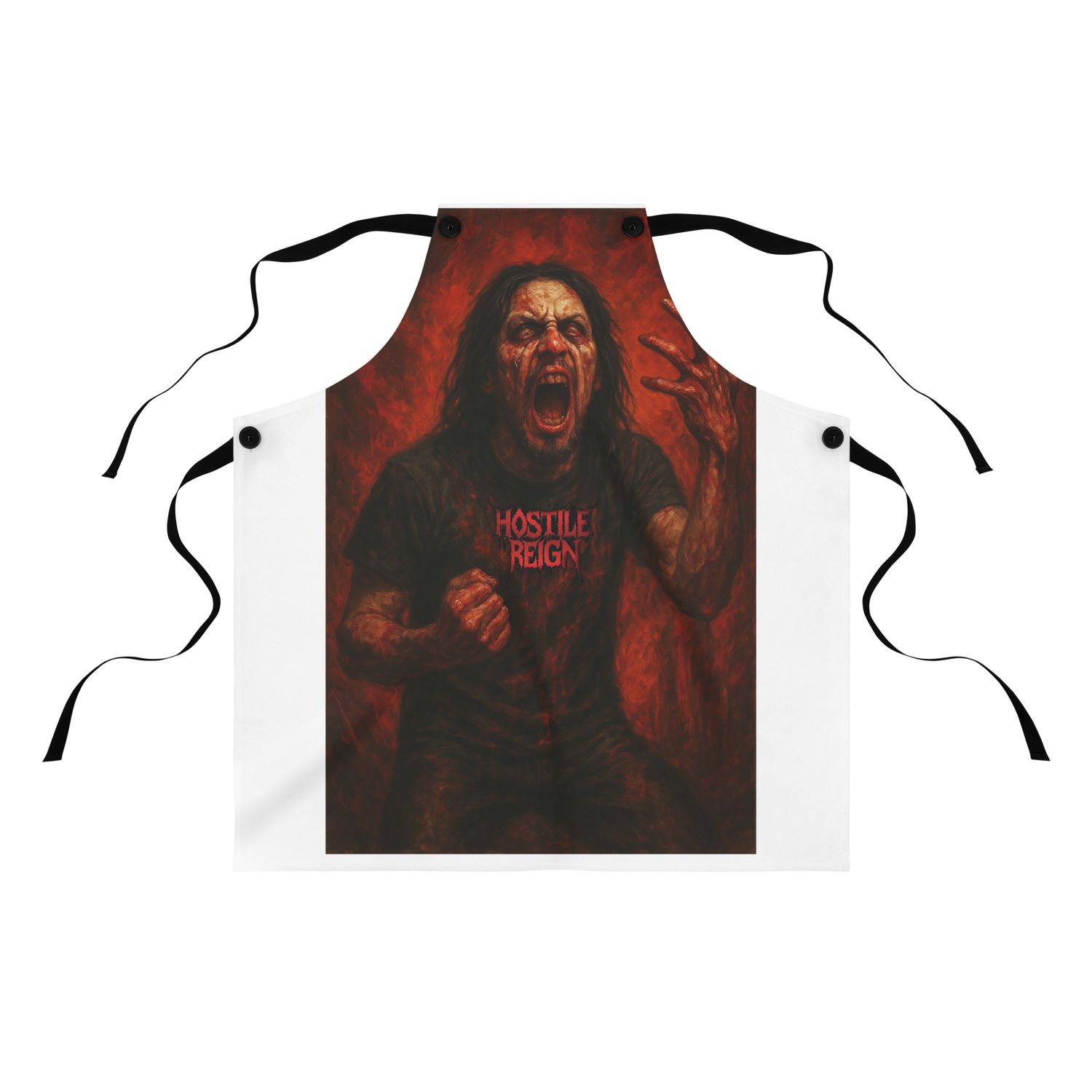 Apron METAL EVIL JC KITCHEN HOSTILE REIGN