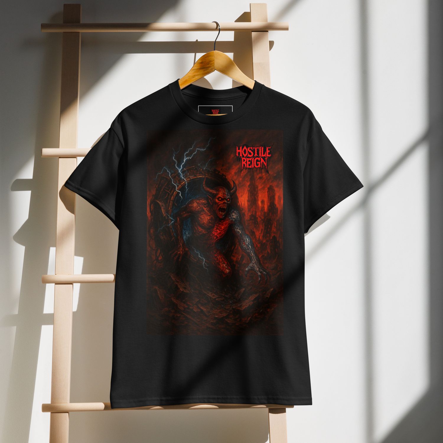DryBlend® T-Shirt METAL EVIL TIME MACHINE HOSTILE REIGN