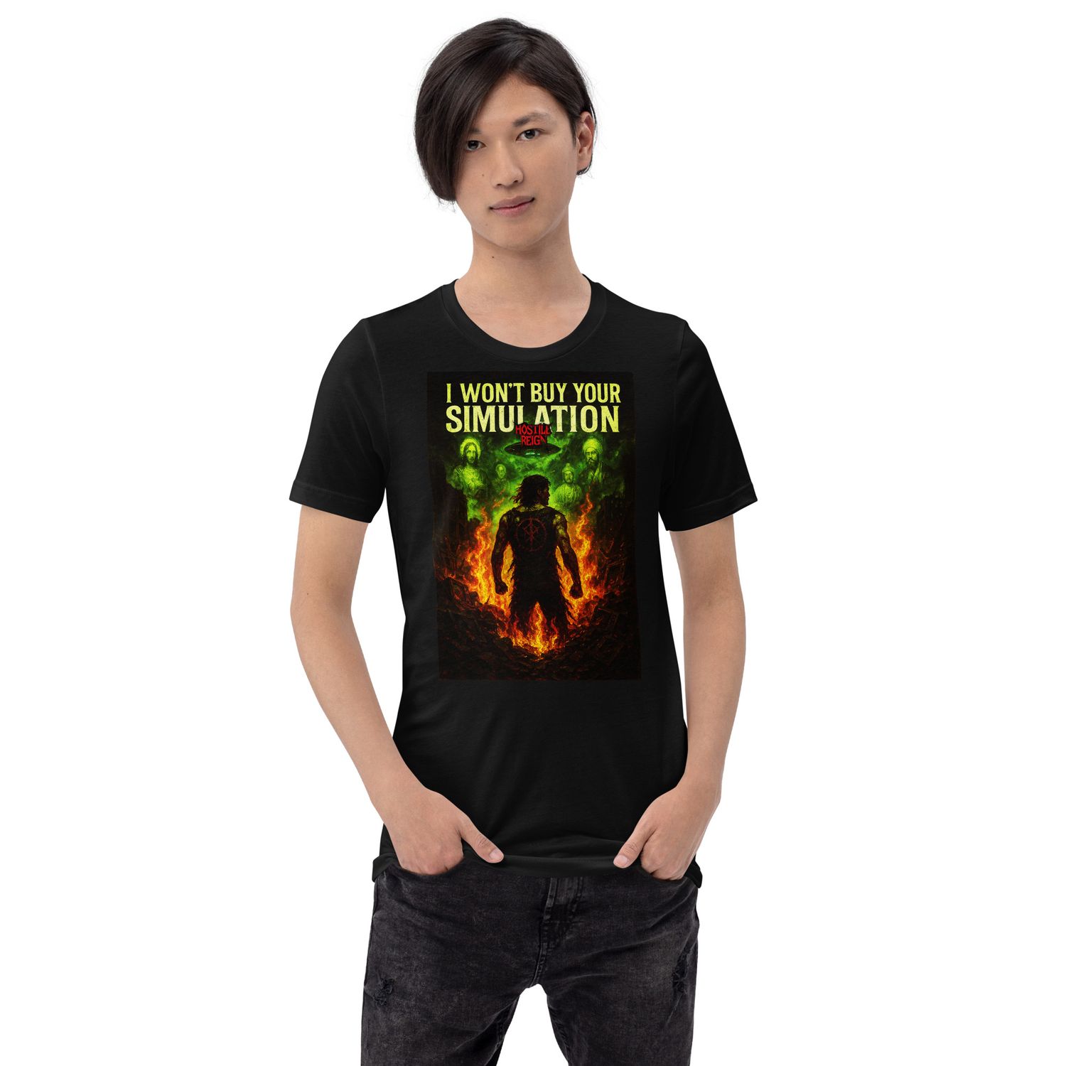 Unisex t-shirt METAL BRUTAL THE BIG RESET HOSTILE REIGN