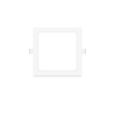 Square White LED Panel of 4.7x4.7in, 6W 290lm Cool White, Recessed