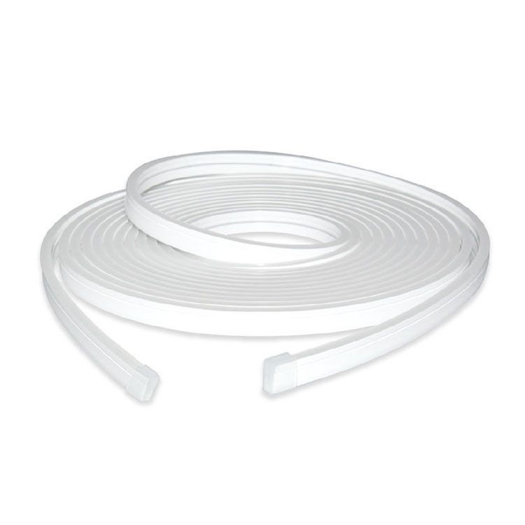 SMD2835 Neon LED Strip, IP66 24V, 10W / m Warm 450 lm / m, 120 LEDs / m, 5m