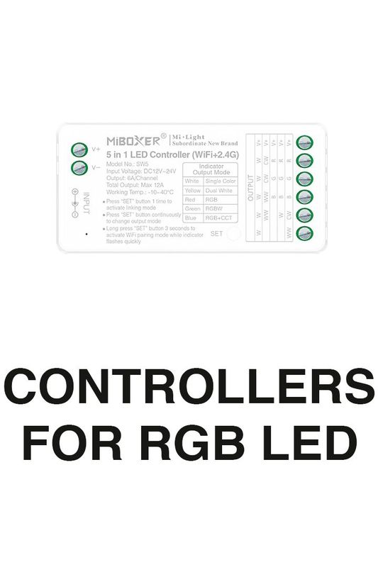 Controllers for RGB LED Lights