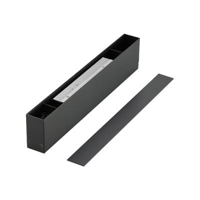 LED Driver Storage Box for Black Magnetic Lighting Track, Surface Mount