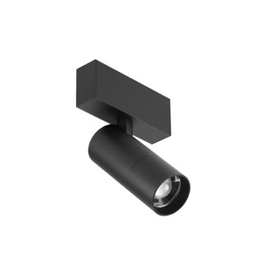 Black Magnetic Track Light, Multidirectional, 10W, Neutral White, 50°