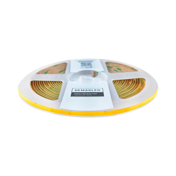 5mm COB LED Strip Cool White 6000ºK 24V 6W/m, 600lm/m 504LED/m 16.4ft