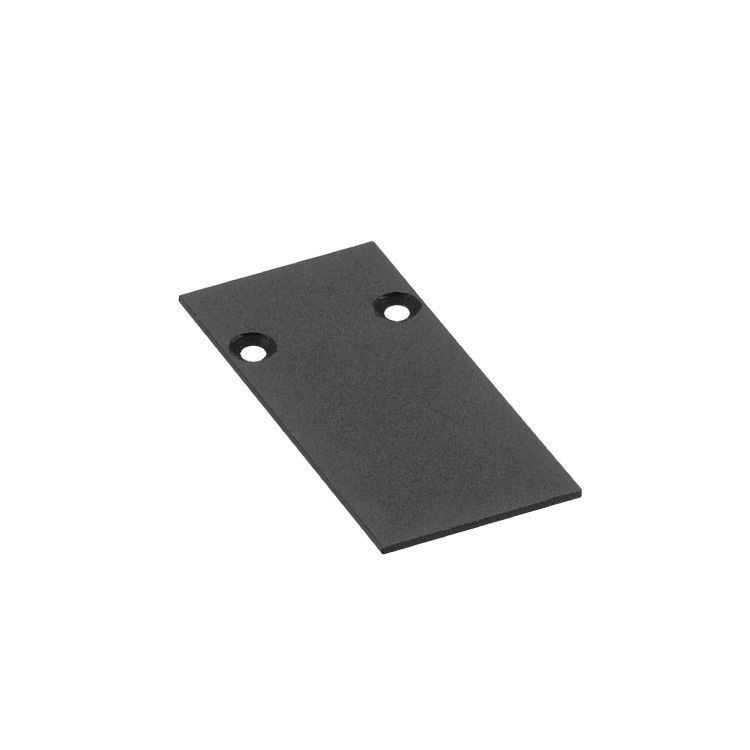 Black End Caps for Magnetic Lighting Track, Surface Mount