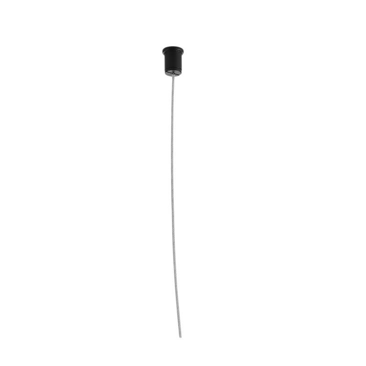 Installation Kit for Black Magnetic Lighting Track, Surface Mount Pendant