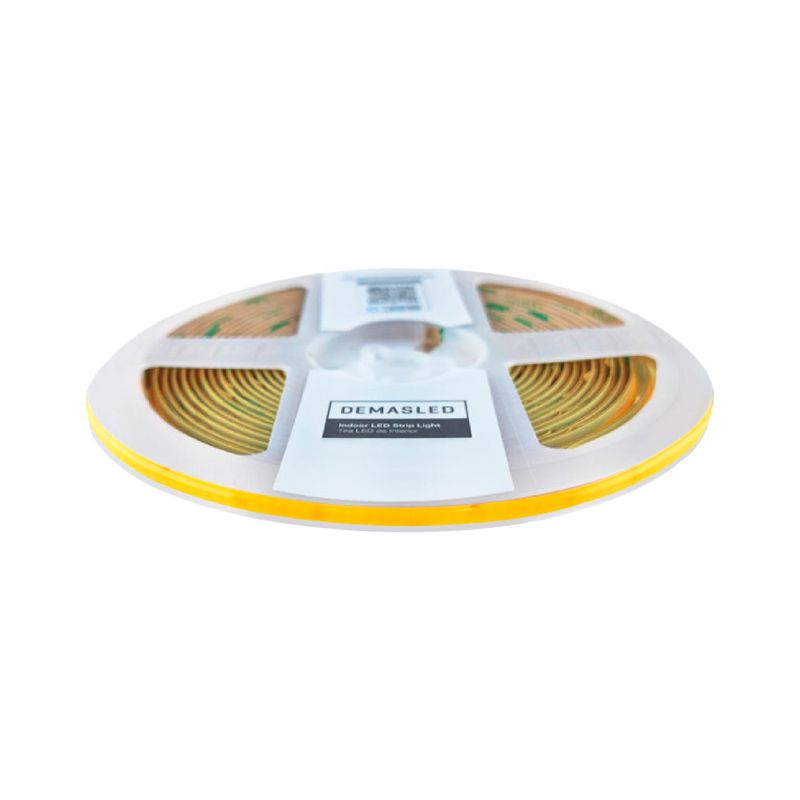 5mm COB LED Strip Cool White 6000ºK 24V 6W/m, 600lm/m 504LED/m 16.4ft