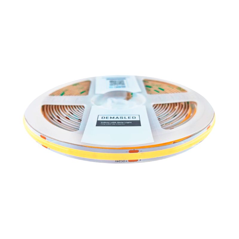 8mm COB LED Strip Neutral White 4000ºK 24V 10W/m 1200lm/m 480LED/m 16.4ft