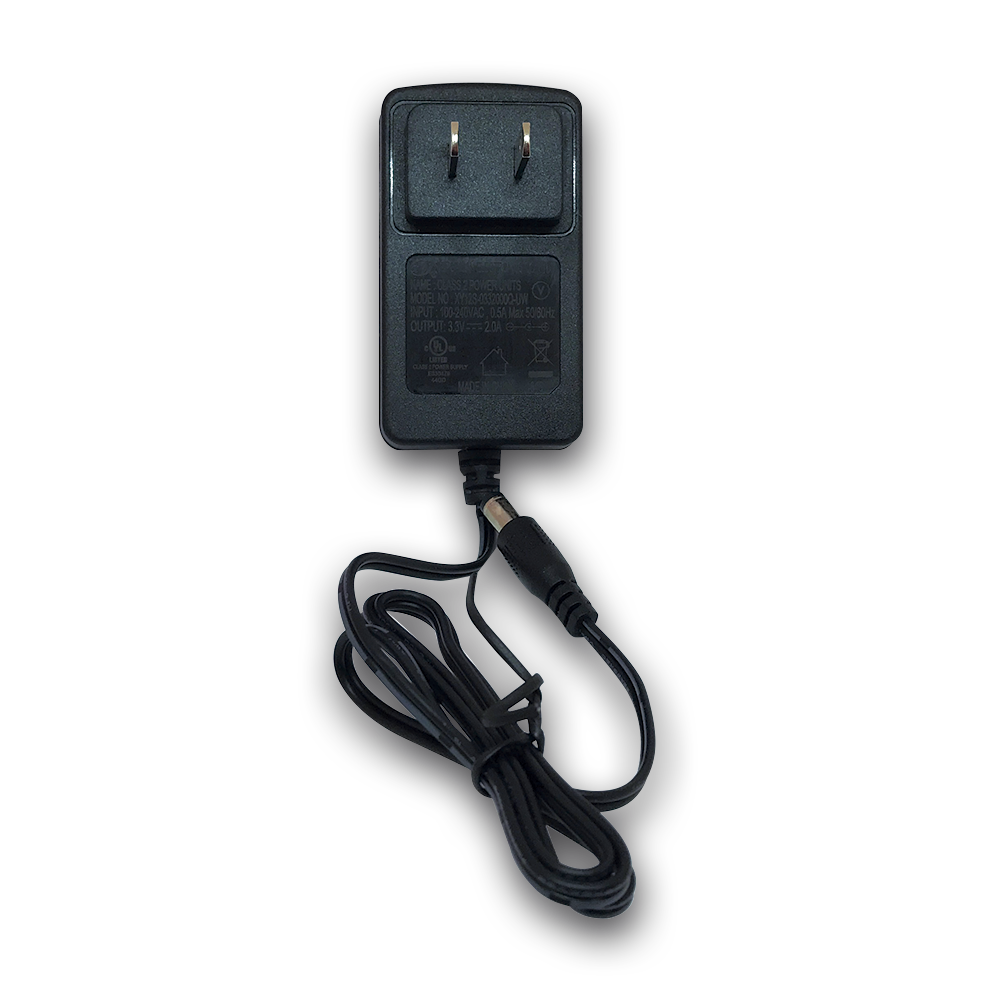 Indoor Switching Wall-Mounted Power Supply, DC 3.3V, 6.6W, 2A