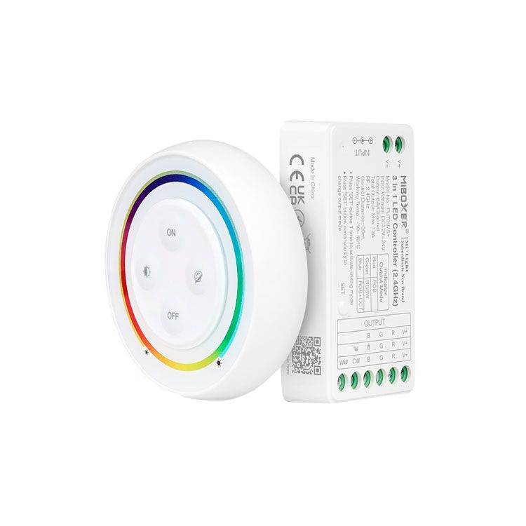Kit Mi-Light 3 in 1 LED Controller RGB/RGBW/RGB+CCT12-24V, 2,4GHz