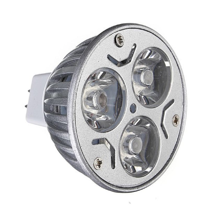 Blue MR16-GU5.3 Spotlight LED Bulb, DC 12V 3W - RoHS Compliant