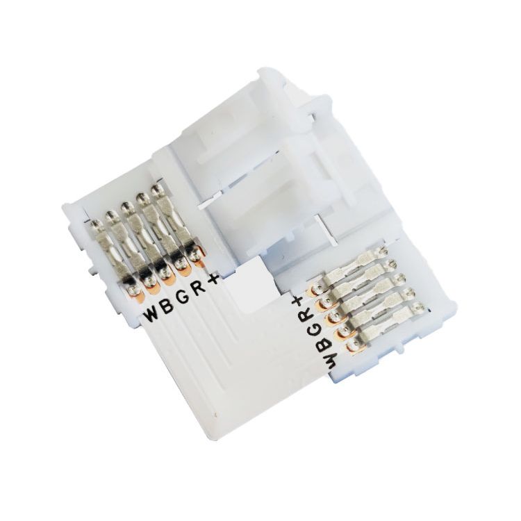 L-Shape 5-pin Connector for RGBW SMD5050-SMD5060 LED Strips