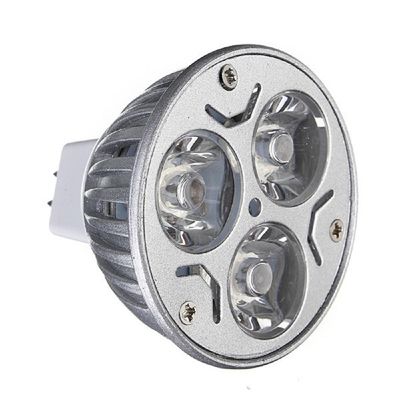 Blue MR16-GU5.3 Spotlight LED Bulb, DC 12V 3W - RoHS Compliant