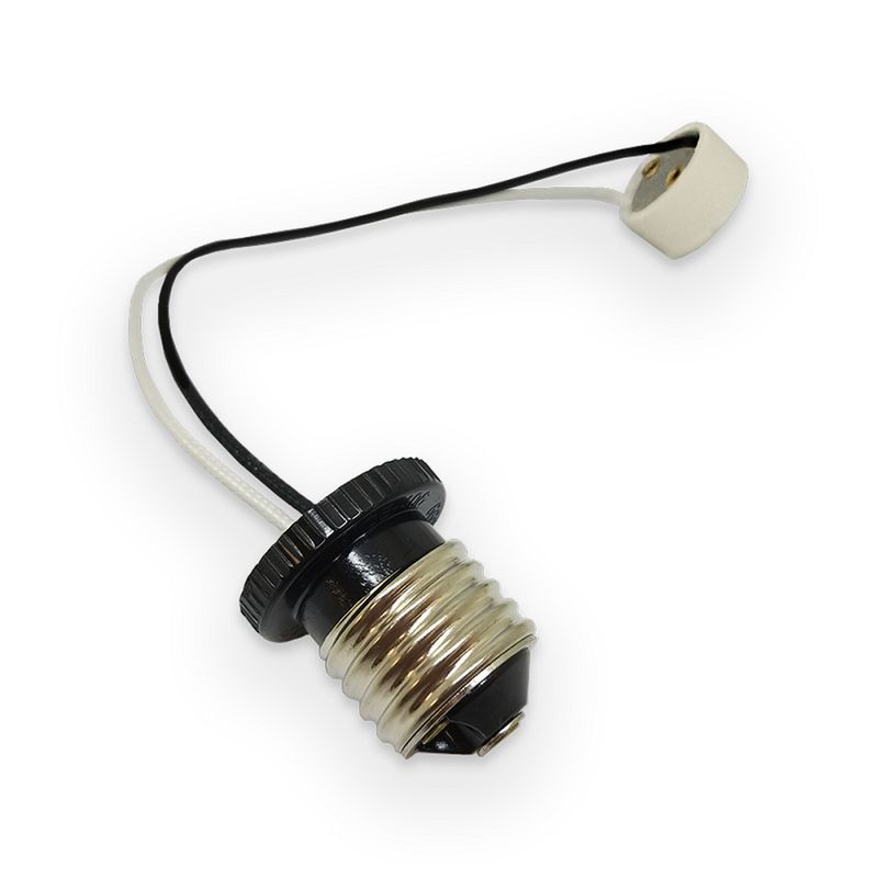 Socket adapter, E27 screw for LED GU10 light bulbs, cable 5.9in