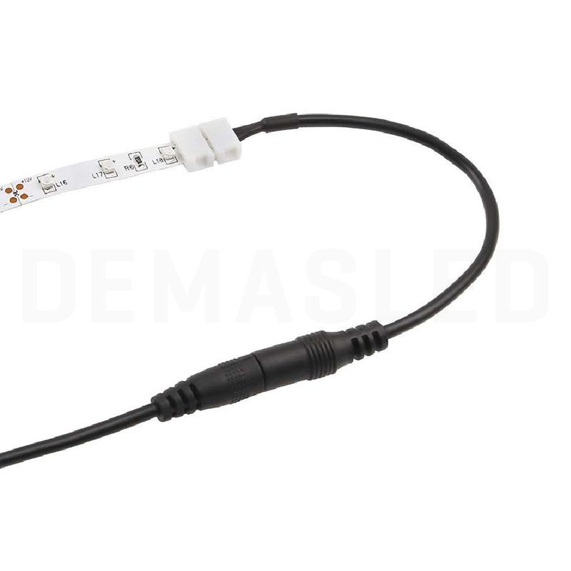 DC Power Adapter Connector for Single Color SMD 5050 LED Strips