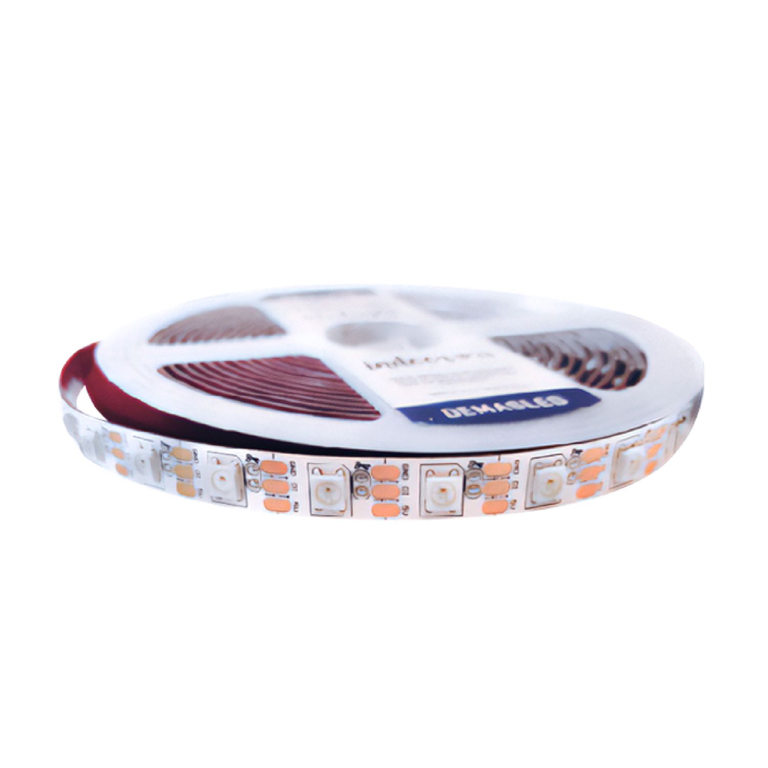 Pixel SMD5050 LED Strip, WS2812B IC, 5V 12W/m RGB 60LEDs/m, 16.4ft