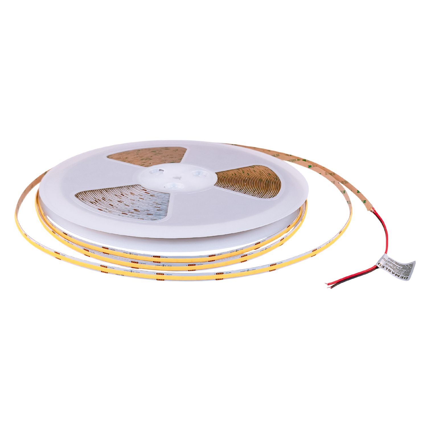 8mm COB LED Strip Cool White 5000-5500ºK 24V 11W/m 1100lm/m 480LED/m 98.4ft