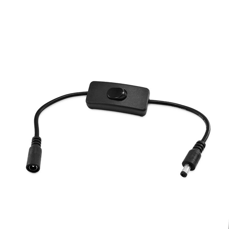 DC12V Plug On/Off Switch Connector for Single Color LED Strips
