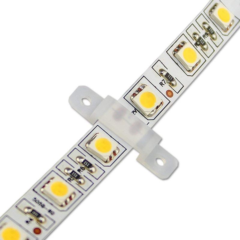 Silicone Mounting Clip for SMD 3528/2835 LED Light Strips