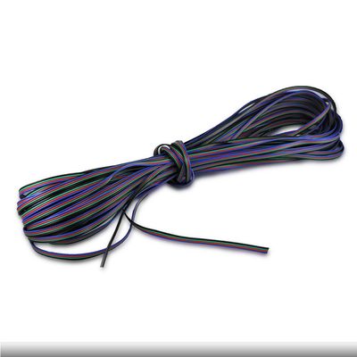 24 AWG Cable for RGB LED lights, 0.5mm, 48V Máx, 1m