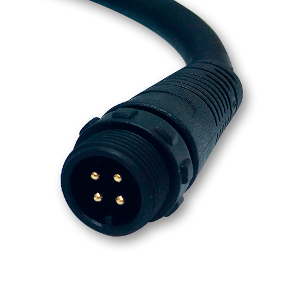 Male &amp; Female Connector for RGB Wall Washers - 7.87in - 200mm - compatible with bn-09rgb