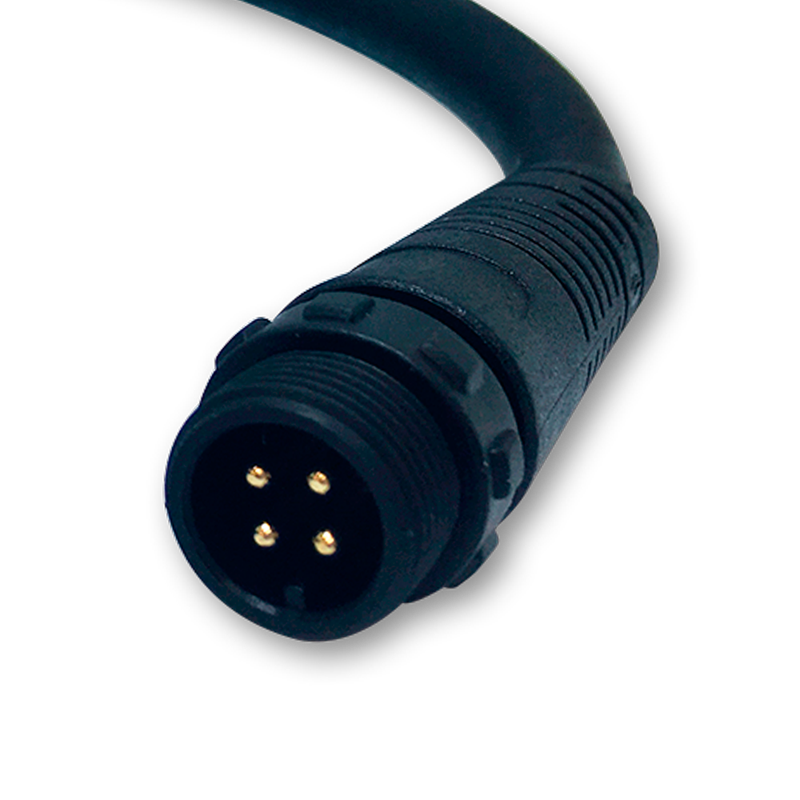 Male &amp; Female Connector for RGB Wall Washers - 7.87in - 200mm - compatible with bn-09rgb