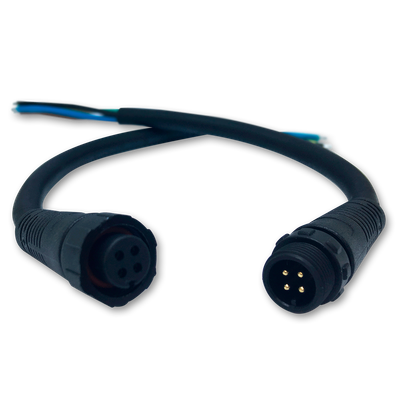 Male &amp; Female Connector for RGB Wall Washers - 7.87in - 200mm - compatible with bn-09rgb